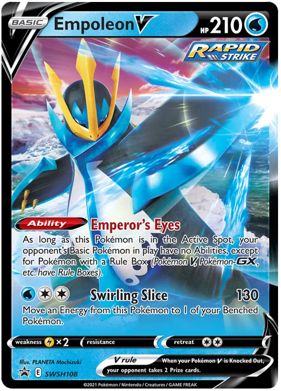 Empoleon V - Sword & Shield Promo