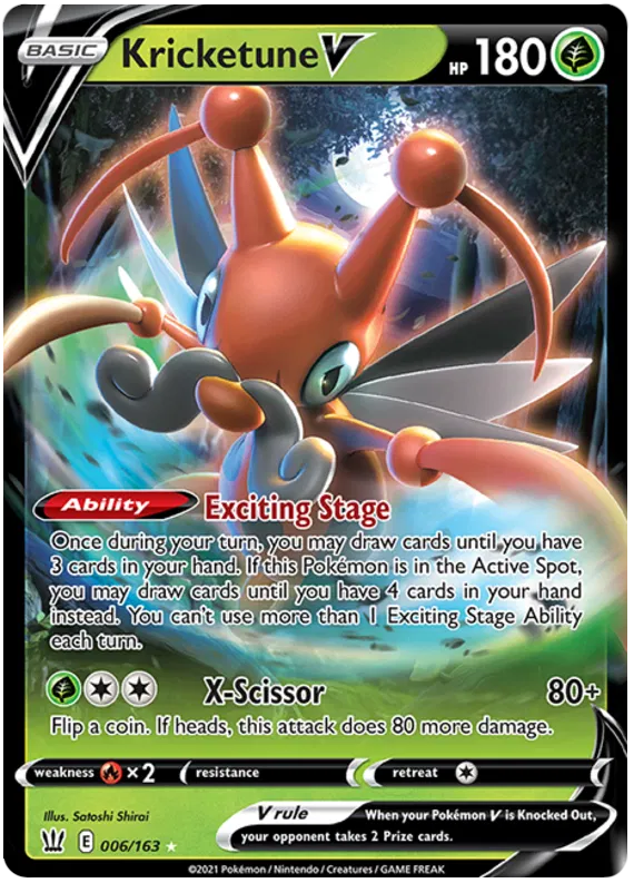 Kricketune V - Battle Styles