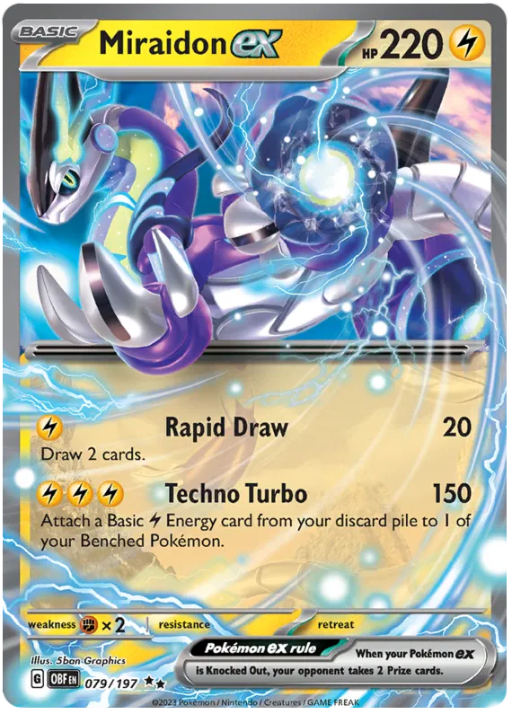 Miraidon EX - Obsidian Flames