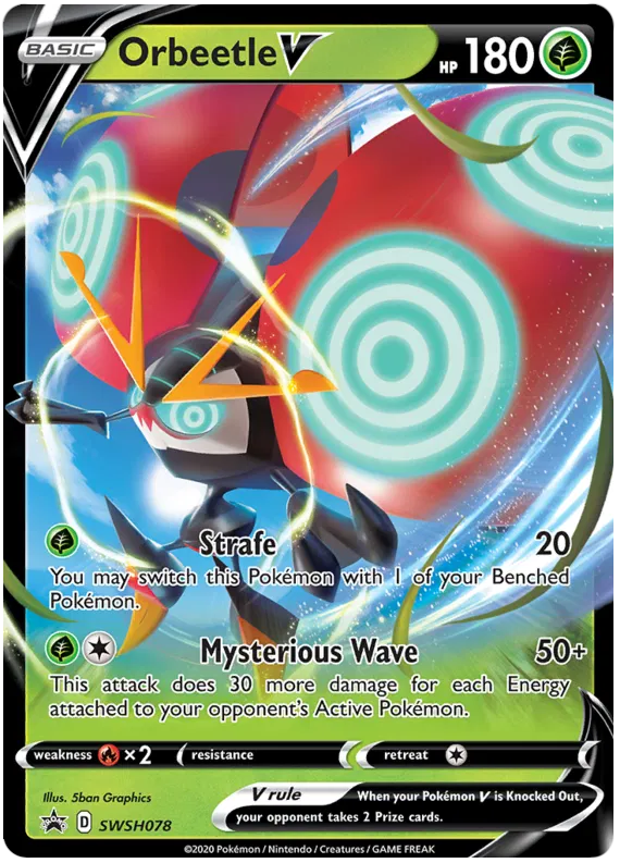 Orbeetle V - Sword & Shield Promo