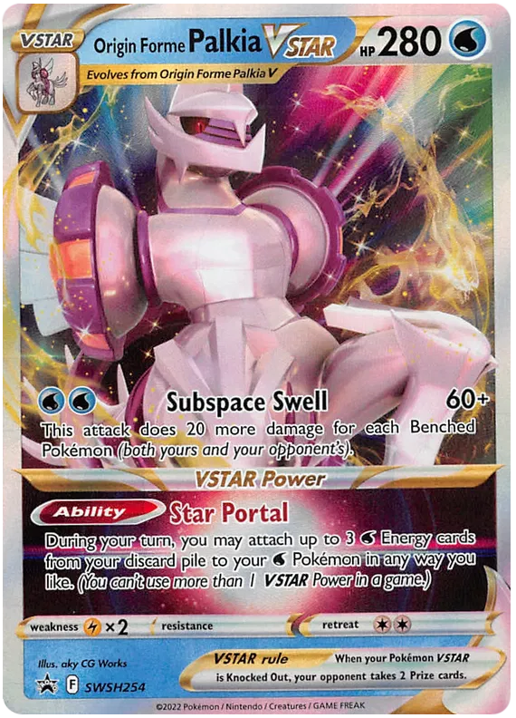 Origin Forme Palkia VSTAR Sword & Shield Promo
