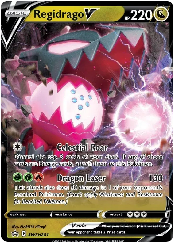 Regidrago V - Sword & Shield Promo