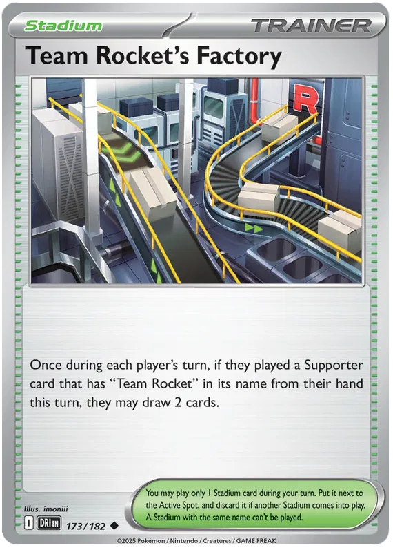 Team Rocket's Factory - Destined Rivals