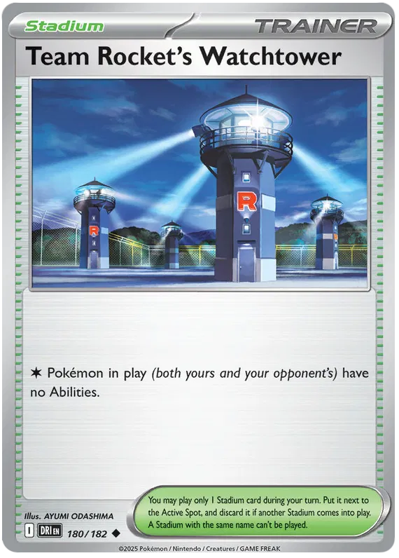 Team Rocket's Watchtower - Destined Rivals