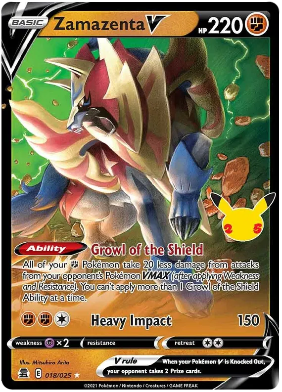 Zamazenta V - Celebrations