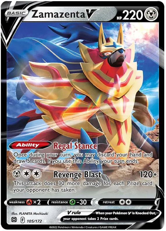 Zamazenta V - Brilliant Stars