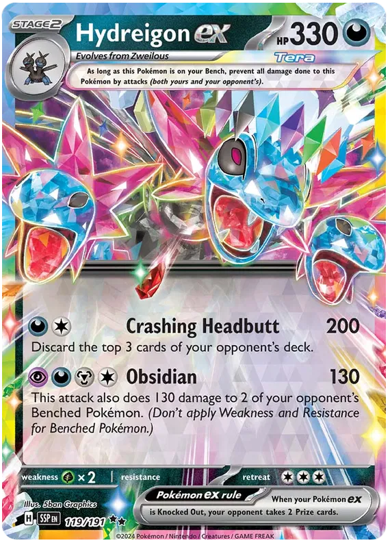 Hydreigon EX Surging Sparks