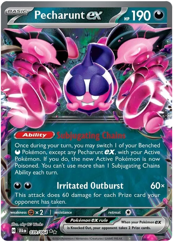 Pecharunt EX Shrouded Fable
