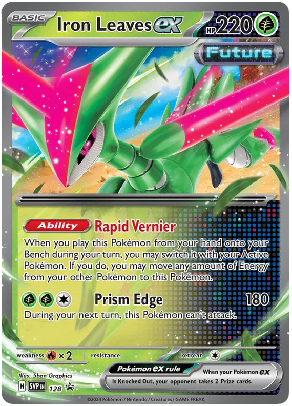 Iron Leaves EX - Scarlet & Violet Promo