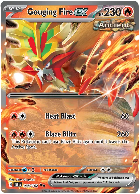Gouging Fire EX - Temporal Forces