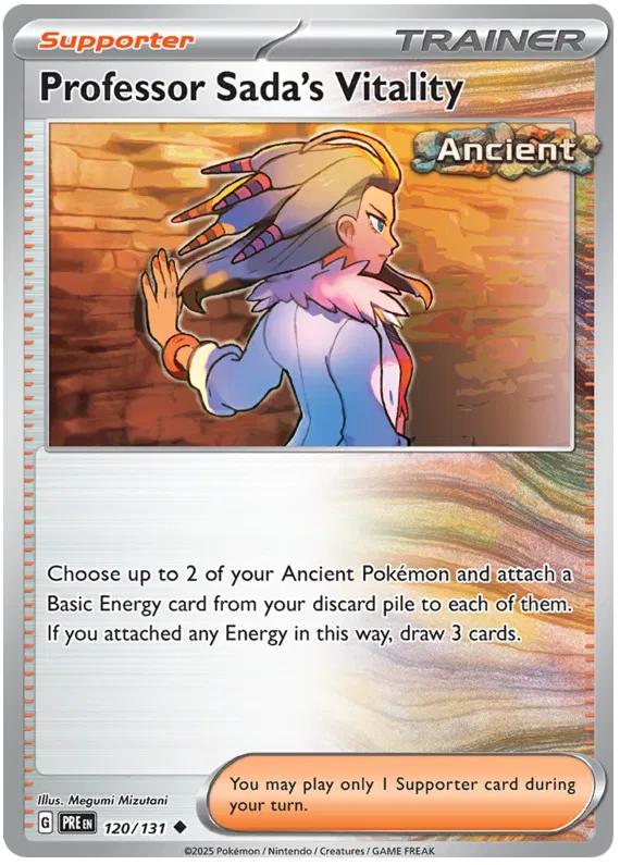Professor Sada's Vitality - Prismatic Evolutions