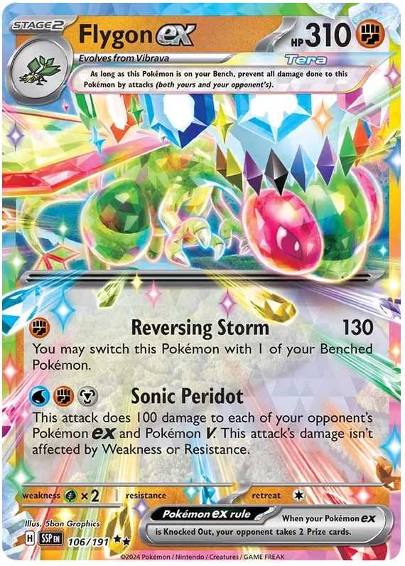 Flygon EX - Surging Sparks