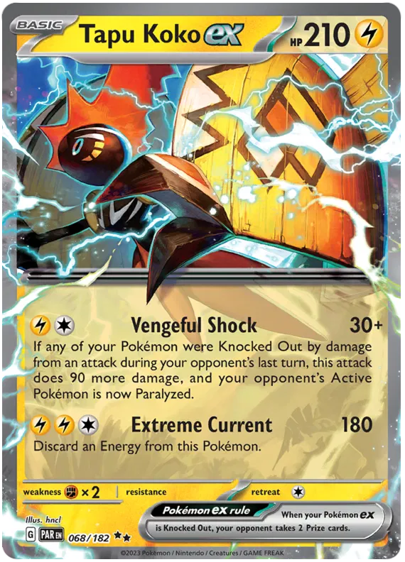 Tapu Koko EX - Paradox Rift