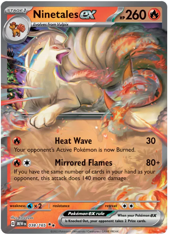 Ninetales EX - Pokemon 151
