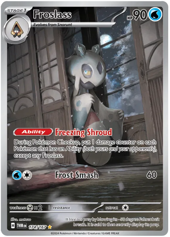 Froslass Illustration - Twilight Masquerade