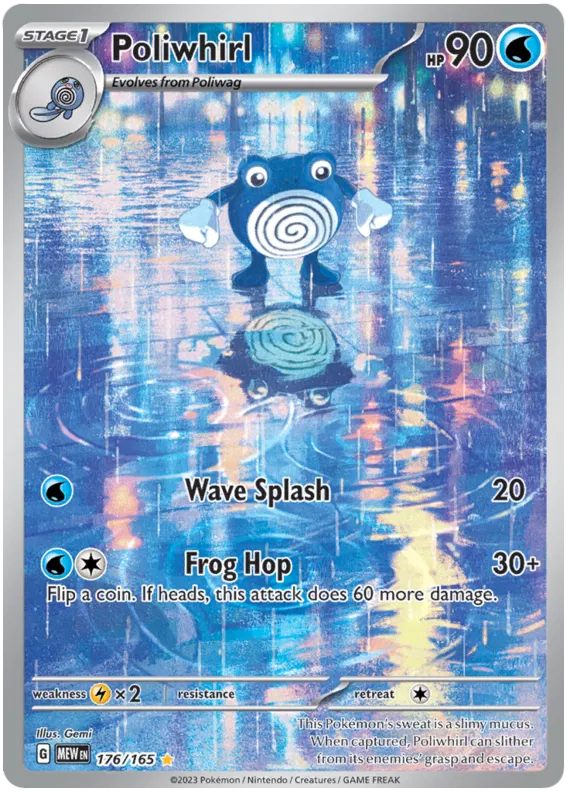 Poliwhirl Illustration - Pokemon 151