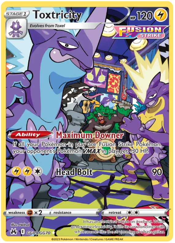 Toxtricity Galarian Gallery - Crown Zenith