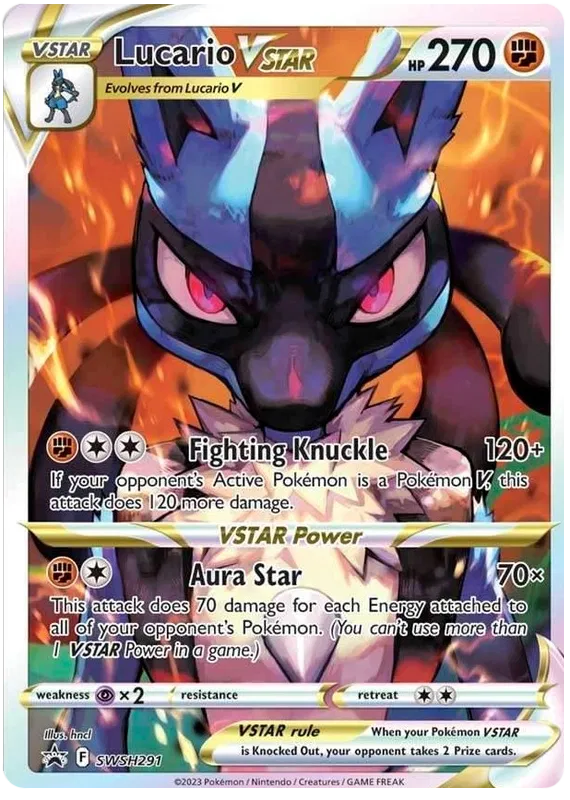 Lucario VSTAR - Sword & Shield Promo