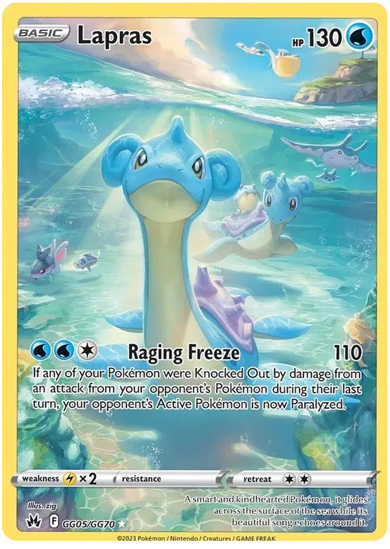 Lapras Galarian Gallery - Crown Zenith