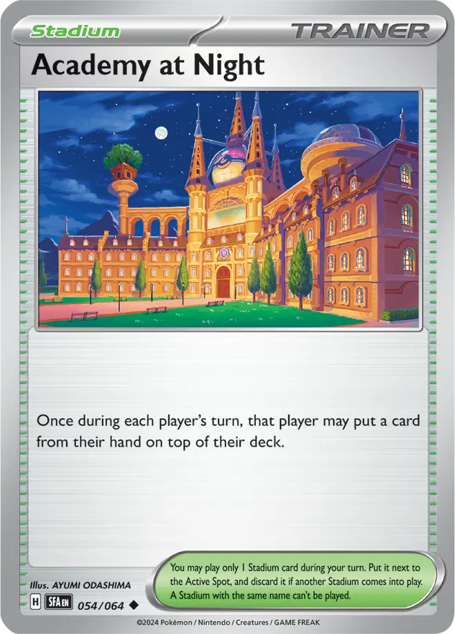 Academy at Night - Shrouded Fable