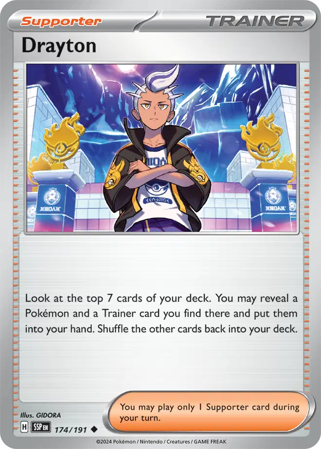 Drayton Reverse Holografico - Surging Sparks
