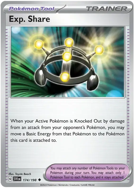 Exp. Share - Scarlet & Violet Base Set