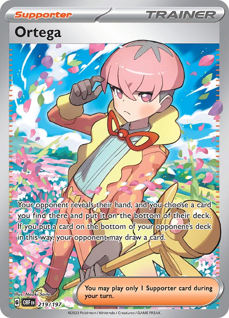 Ortega Full Art - Obsidian Flames