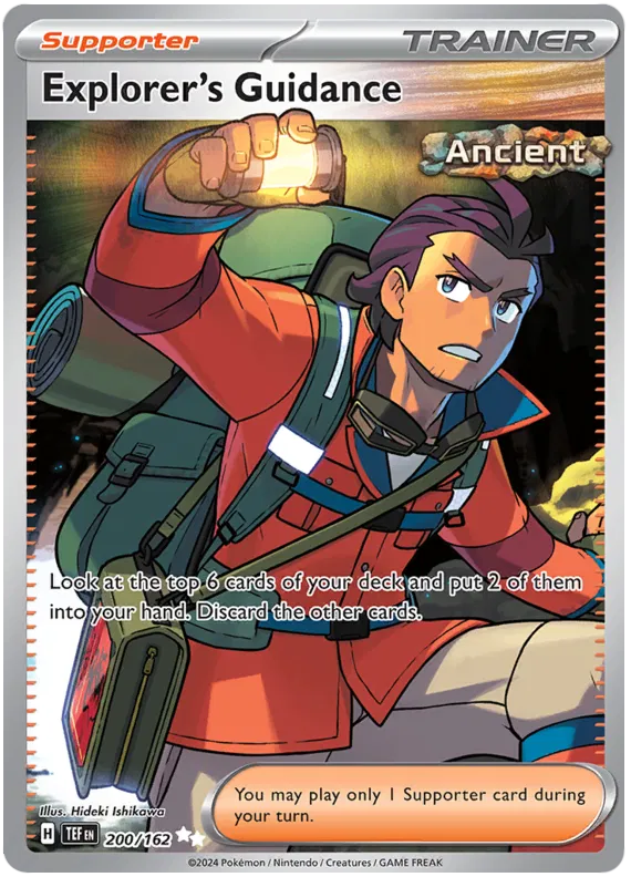 Explorer's Guidance Full Art - Temporal Forces