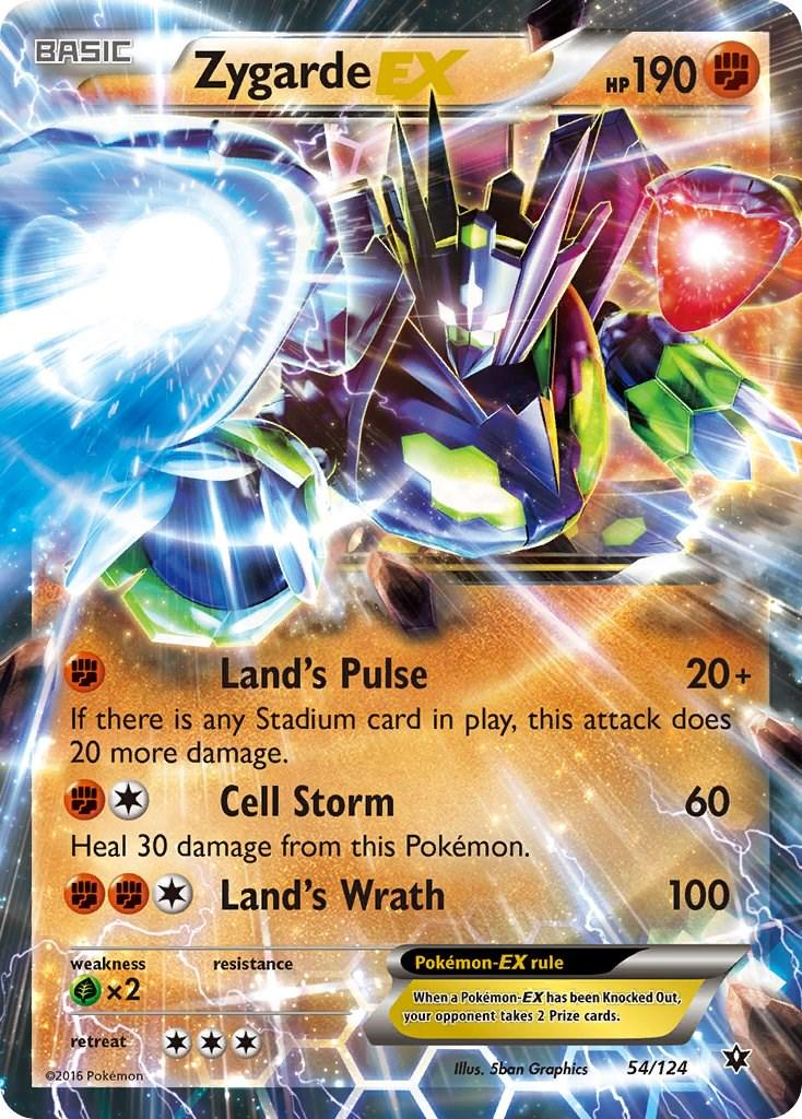 Zygarde EX - Fates Collide