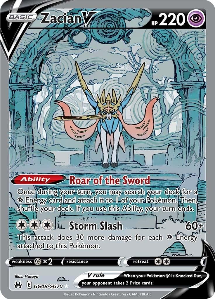 Zacian V Galarian Gallery - Crown Zenith