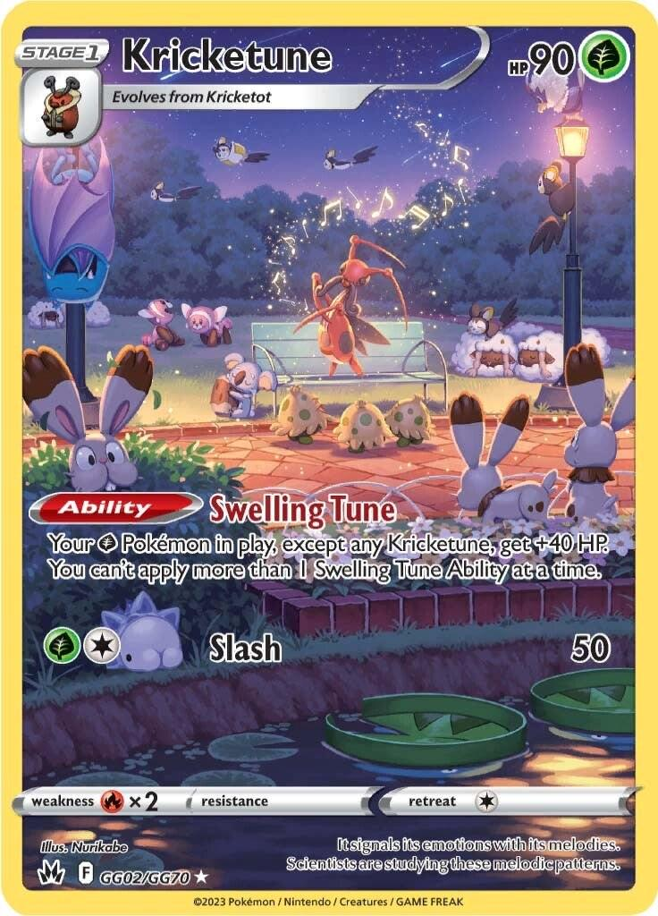 Kricketune Galarian Gallery - Crown Zenit
