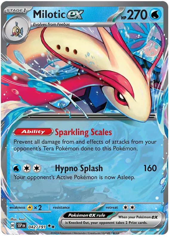 Milotic EX - Surging Sparks