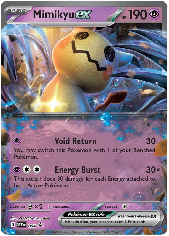 Mimikyu EX - Scarlet & Violet Promo