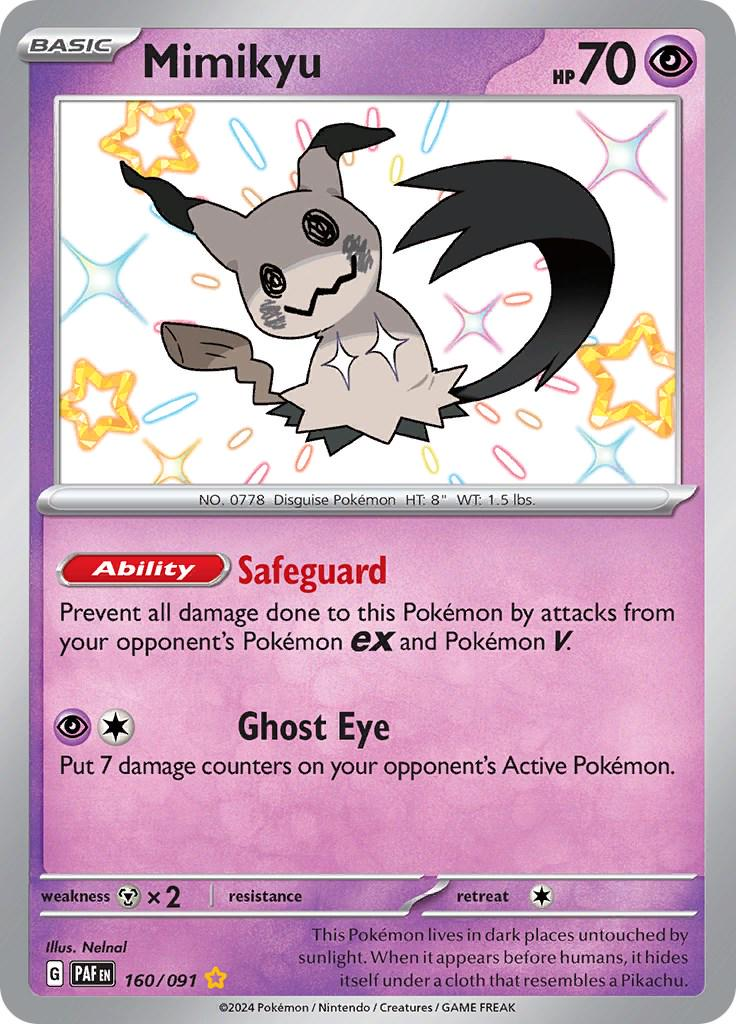 Mimikyu Shiny - Paldean Fates