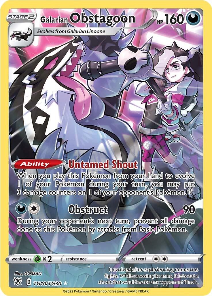 Galarian Obstagoon Trainer Gallery - Astral Radiance