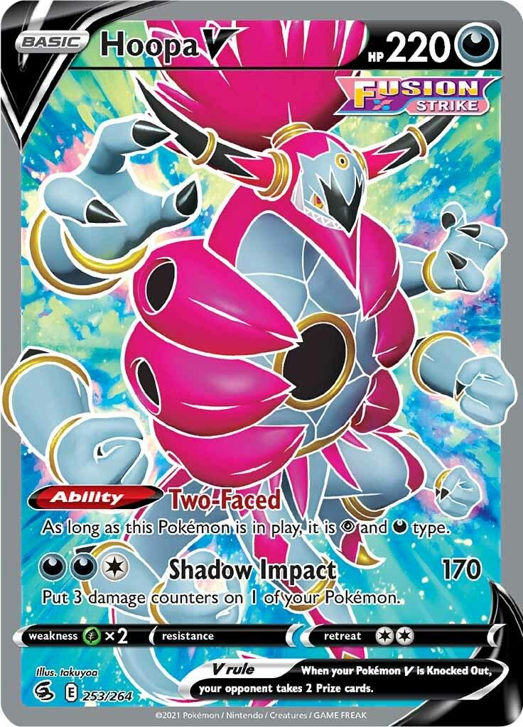 Hoopa V Full Art - Fusion Strike