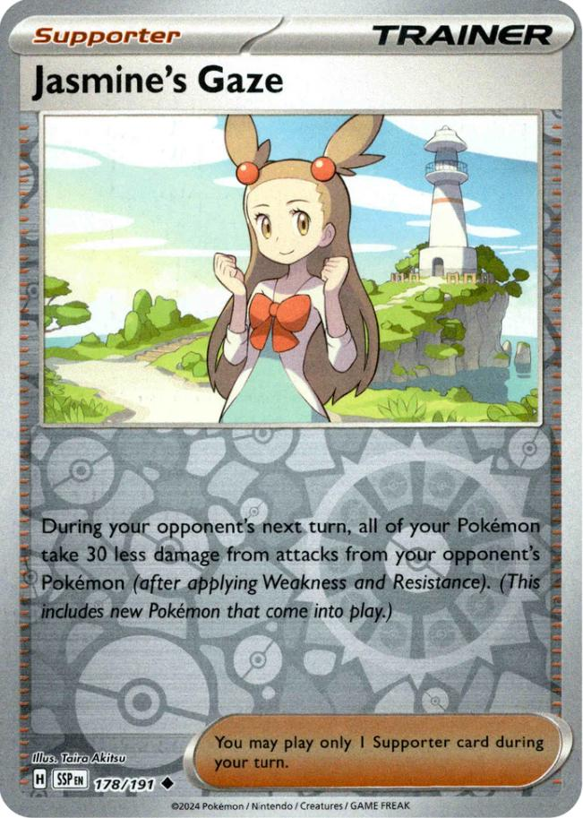 Jasmine's Gaze Reverse Holografico - Surging Sparks