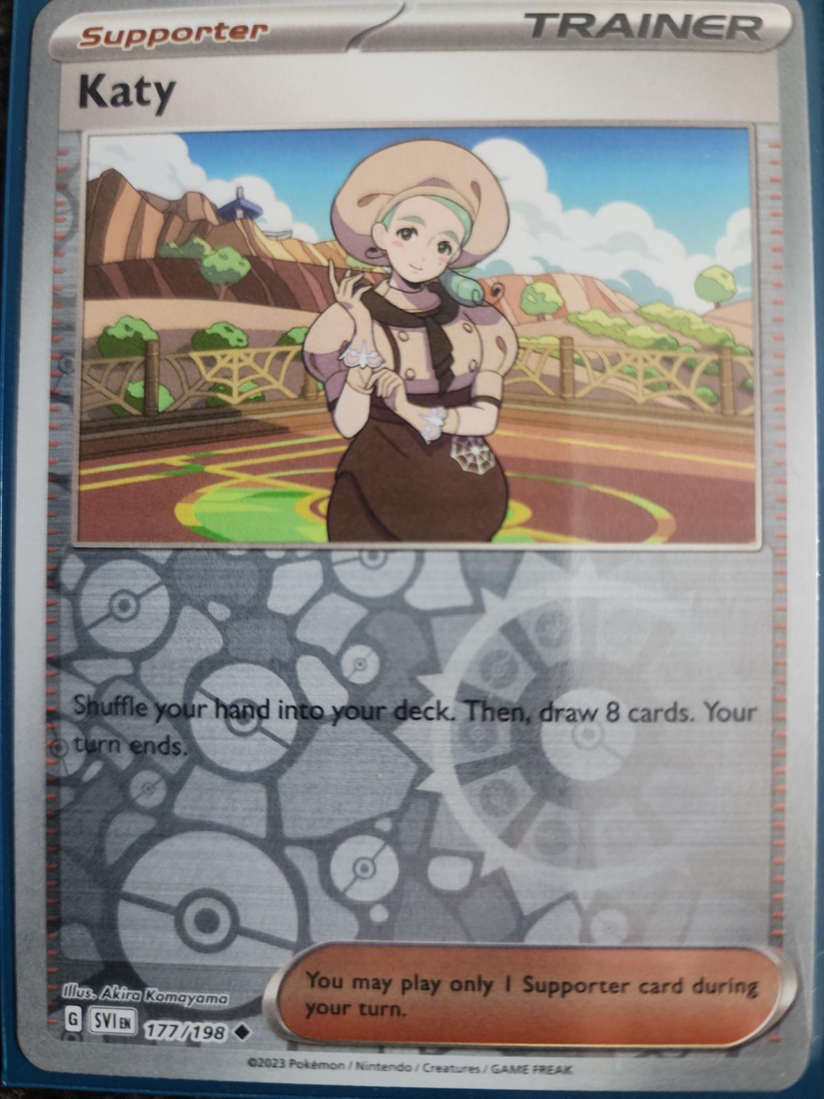 Katy Reverse Holografico - Scarlet & Violet Base Set