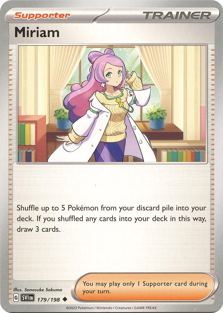 Miriam - Scarlet & Violet Base Set