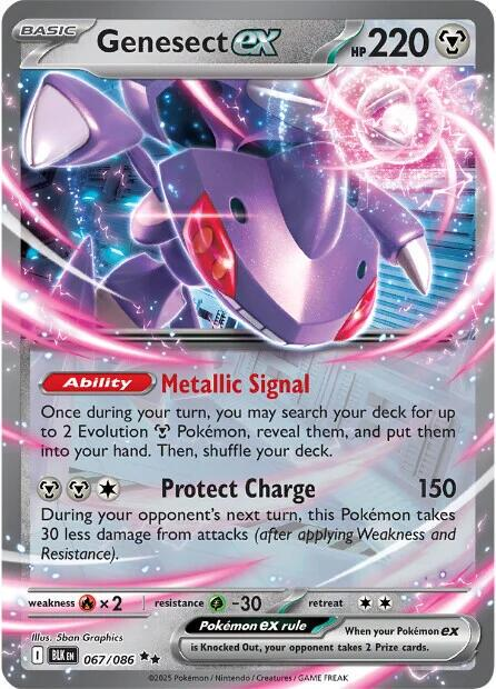 Genesect EX - Black Bolt