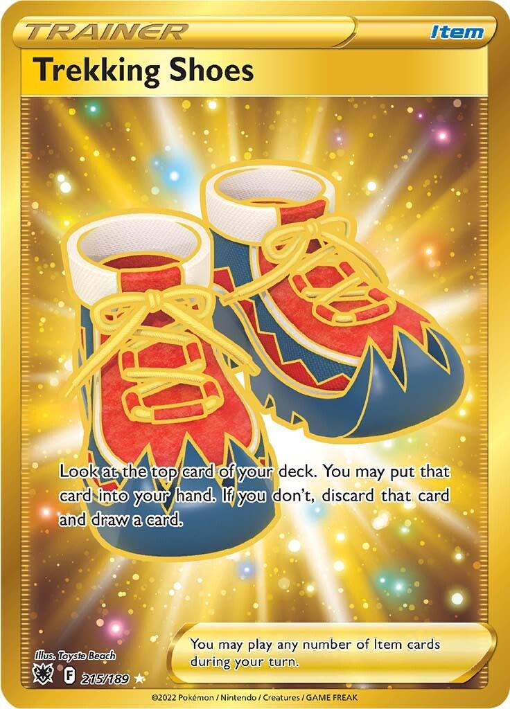 Trekking Shoes Golden - Astral Radiance