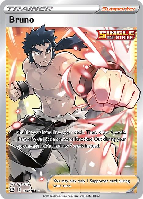 Bruno Full Art - Battle Styles