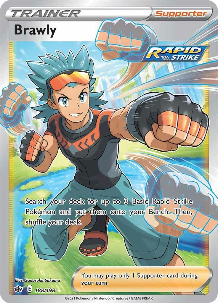 Brawly Full Art - Chilling Reign