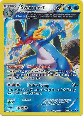 Swampert Reverse Holografico - Primal Clash