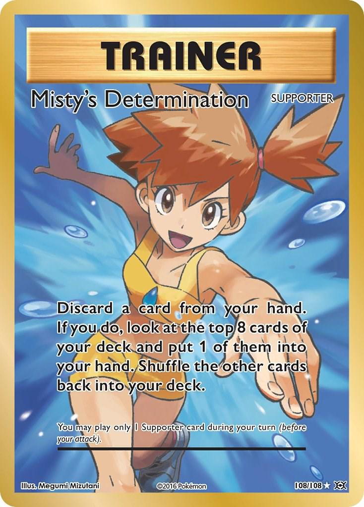 Misty's Determination Full Art - Evolutions