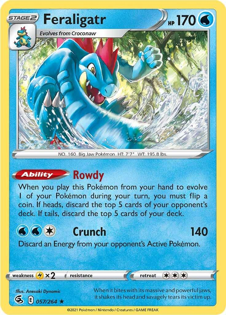 Feraligatr Holografico - Fusion Strike