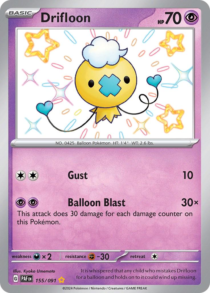 Drifloon Shiny - Paldean Fates