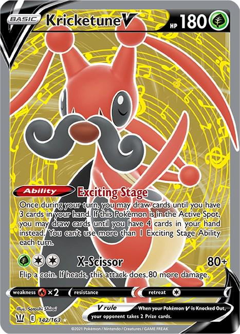Kricketune V Full Art - Battle Styles