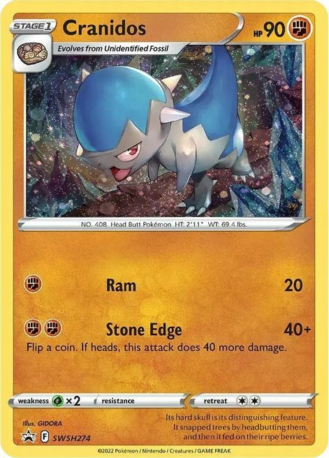 Cranidos - Sword & Shield Promo