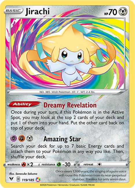 Jirachi Amazing Rare - Vivid Voltage